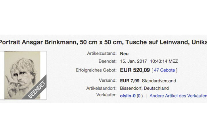 Jetzt muss Ansgar Brinkmann das Bild nur noch ausliefern.