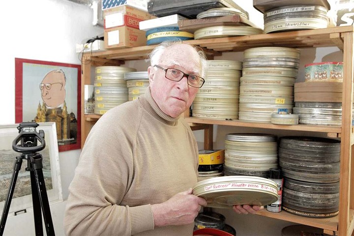 Filmemacher Ernst Hirsch (82) kennt das alte Dresden wie kein Zweiter.