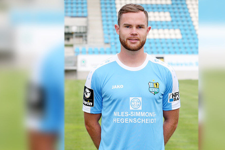 CFC-Mittelfeldspieler Tobias Müller.