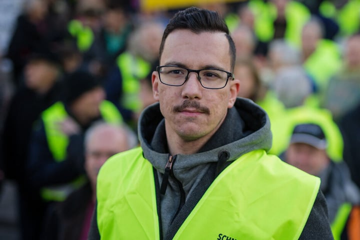 Ioannis Sakkaros, Organisator der Diesel-Demonstrationen.