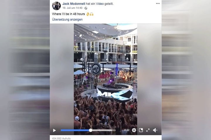 Über 450.000 Menschen klickten sein letztes Video an.