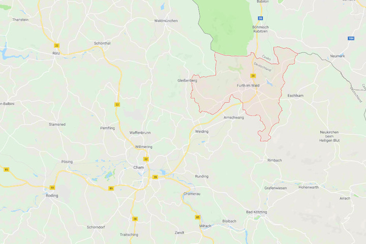 In Furth im Wald in Bayern hat sich ein Autoknacker selbst in einem Wagen eingeschlossen.