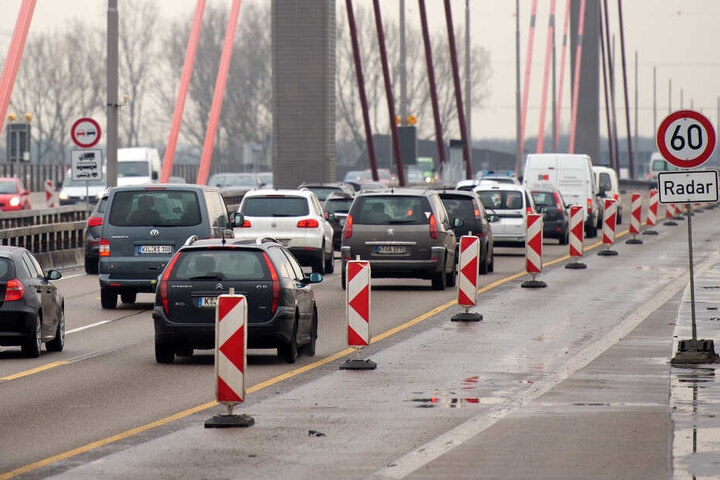 Autofahrer auf der A1.