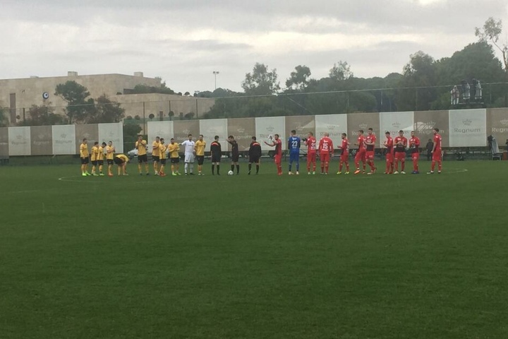 Das erste Testspiel gegen den FC Aarau.