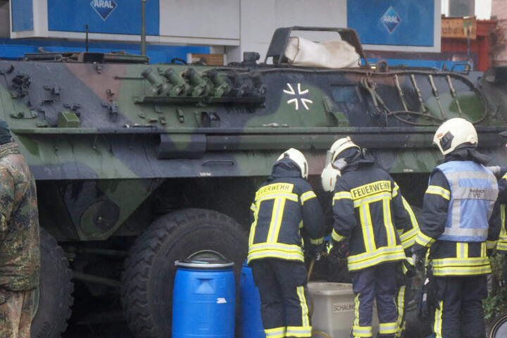 Die Feuerwehr war da bevor es brenzlig wurde.