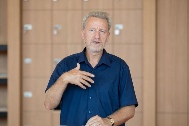 Arend Flemming, Chef der Städtischen Bibliotheken.