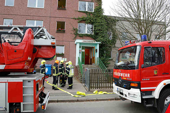 In der Kita in der Walter-Ranft-Straße gab es am Donnerstag einen Schwelbrand.