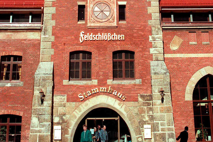 Das Feldschlößchen-Stammhaus in Dresden ist heute ein beliebtes Restaurant