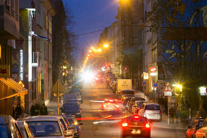 In der Dresdner Neustadt kommt es zunehmend zu Gewaltvorfällen.