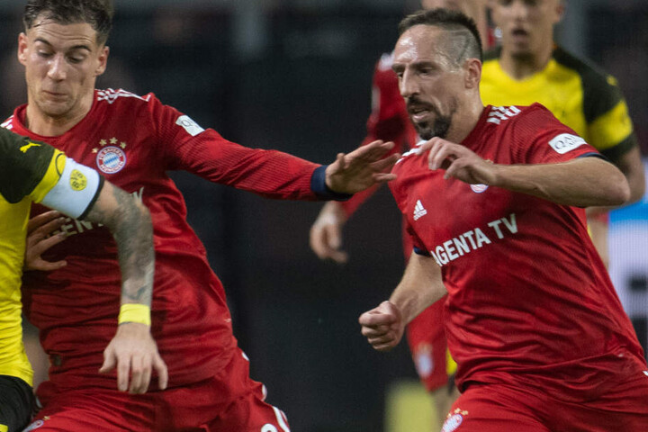 Franck Ribéry soll nach der Partie gegen Borussia Dortmund die Fassung verloren haben.