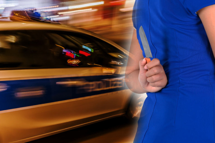 Die Frau zückte im Streit ein Messer und muss sich nun wegen Körperverletzung verantworten. (Symbolbild)