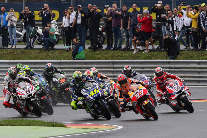 Der MotoGP gehört zu den beliebtesten Veranstaltungen auf dem Sachsenring.