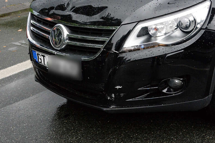 Mit seinem VW Tiguan krachte der Rentner auf den Audi.