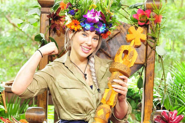 Am Sonntag wurde Jenny Frankhauser (25) zur Dschungelkönigin gekürt.
