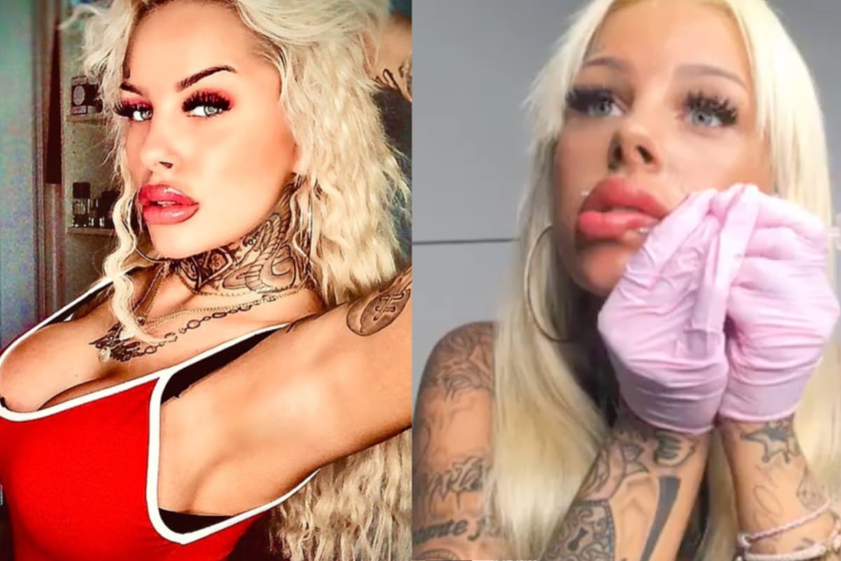 Dsds Barbie Leoni Verrat Deshalb Spritzt Sie Sich Selbst Die Lippen Auf 24