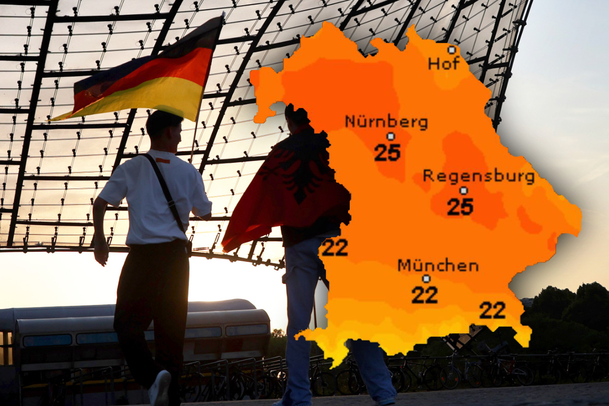 Fans aufgepasst: So wird heute Abend das Wetter in München zum Public Viewing der deutschen Elf