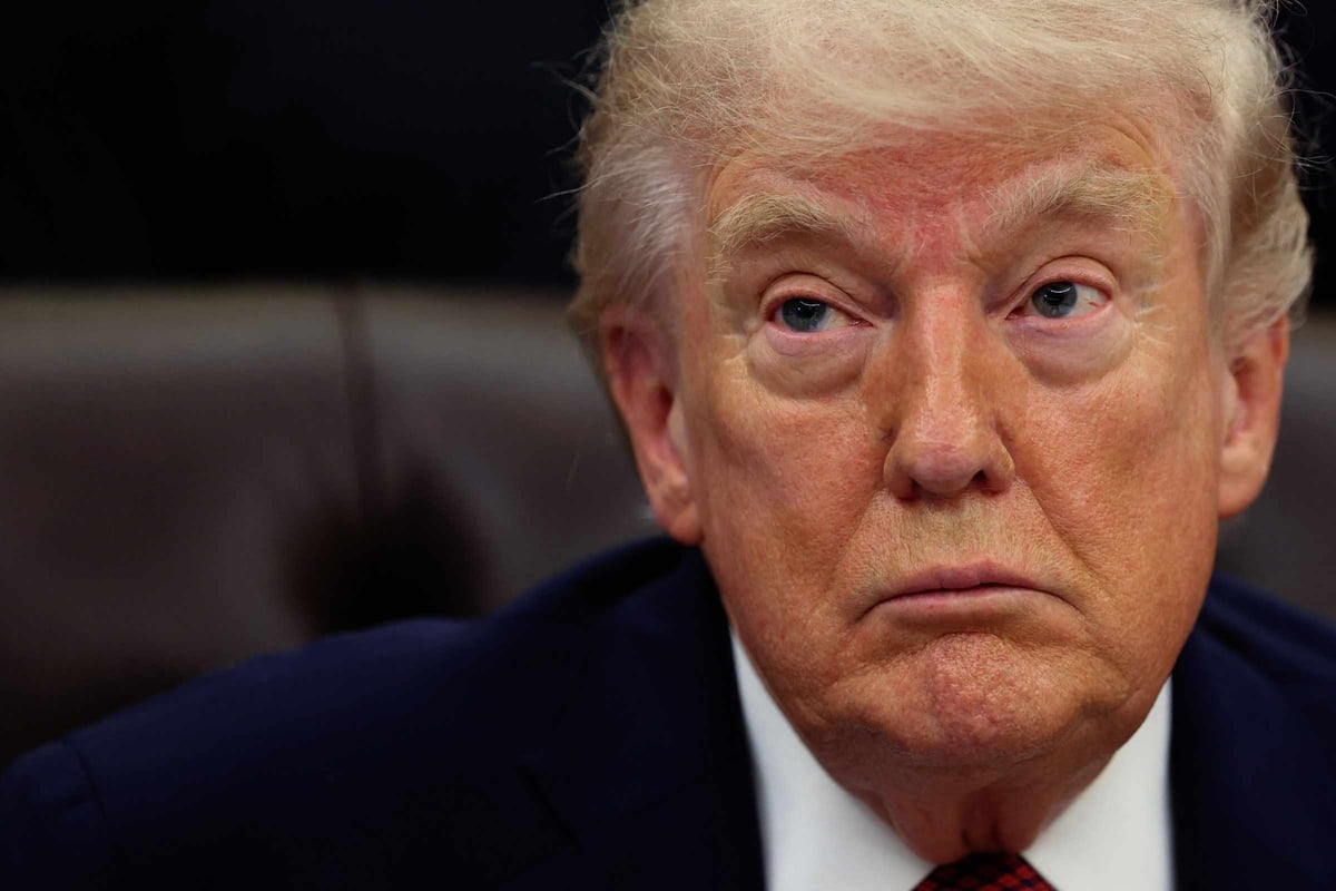 Trump says US destroyer opened fire on and comandeered Iran cargo ship trying to evade blockade