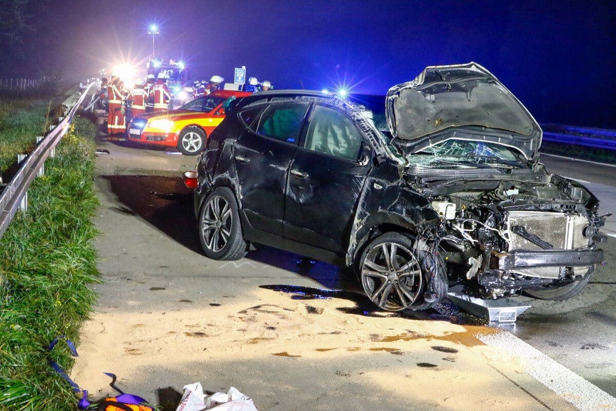 Tödlicher Unfall auf der A5: 24-Jähriger kommt bei Crash ums Leben