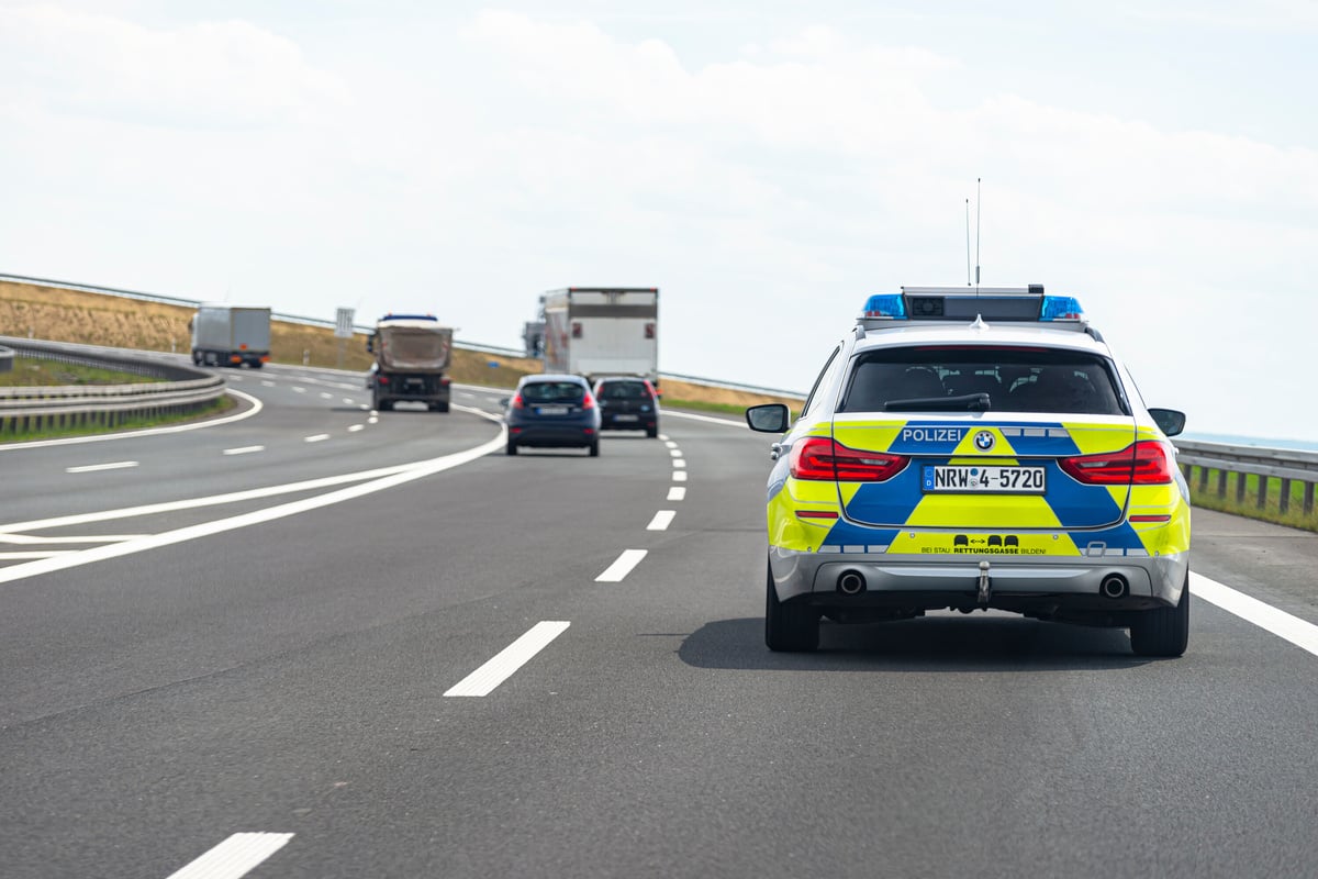 Polizei zieht auf A4 Autofahrer mit krassem Promillewert aus dem Verkehr