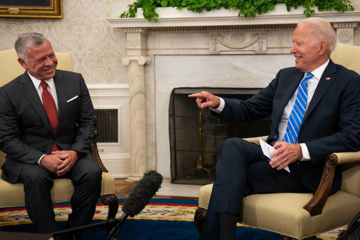 Biden Emphasizes Relationship With Jordan During King Abdullah Visit