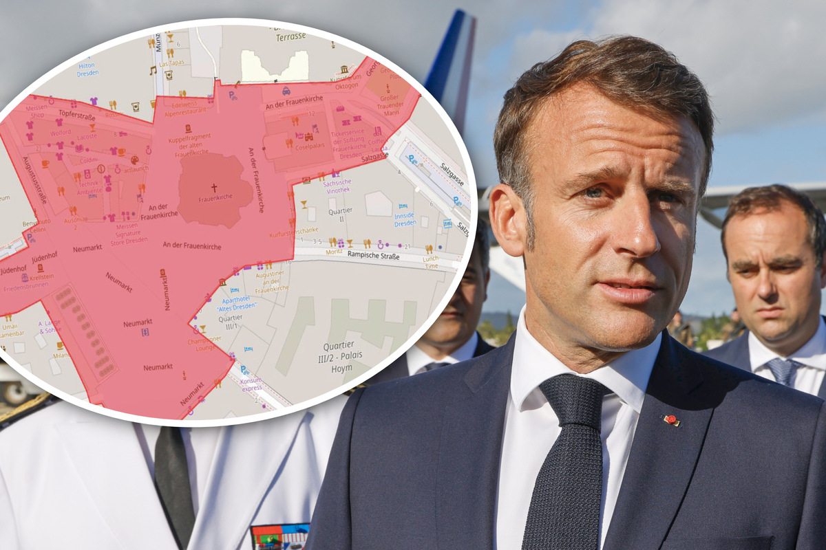 Macron kommt nach Dresden: Hier drohen Kontrollen auch "ohne weiteren Anlass"!