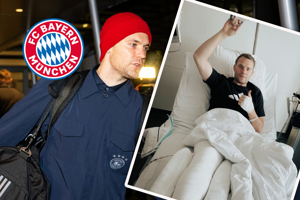 Manuel Neuer im Krankenhaus: Saison-Aus für den Bayern-Keeper
