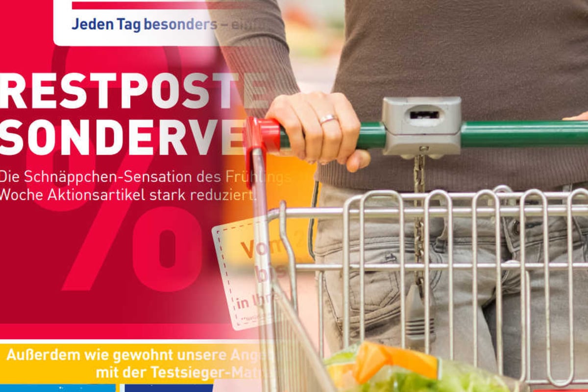 AldiLager zu voll! SchnäppchenAlarm, weil zu viel Ware da ist?