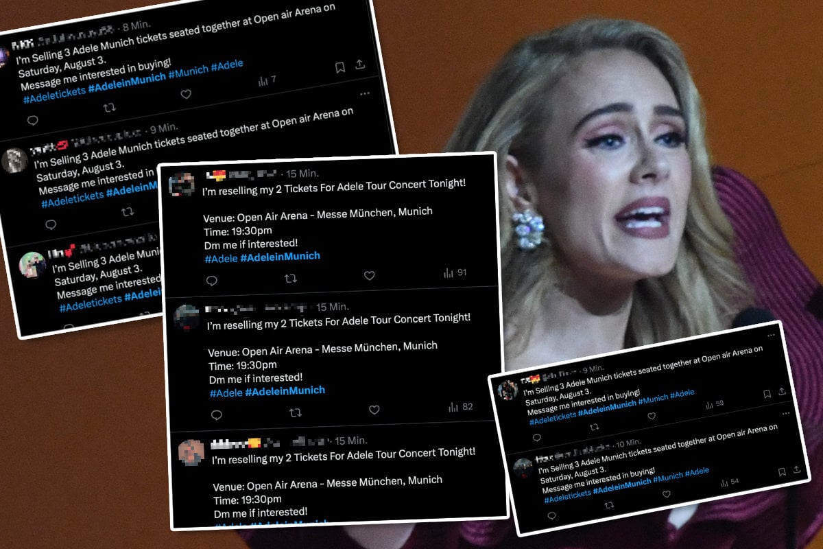 "Verkaufe Adele-Tickets": Vorsicht! Reihenweise hauen Betrüger jetzt die Posts raus!