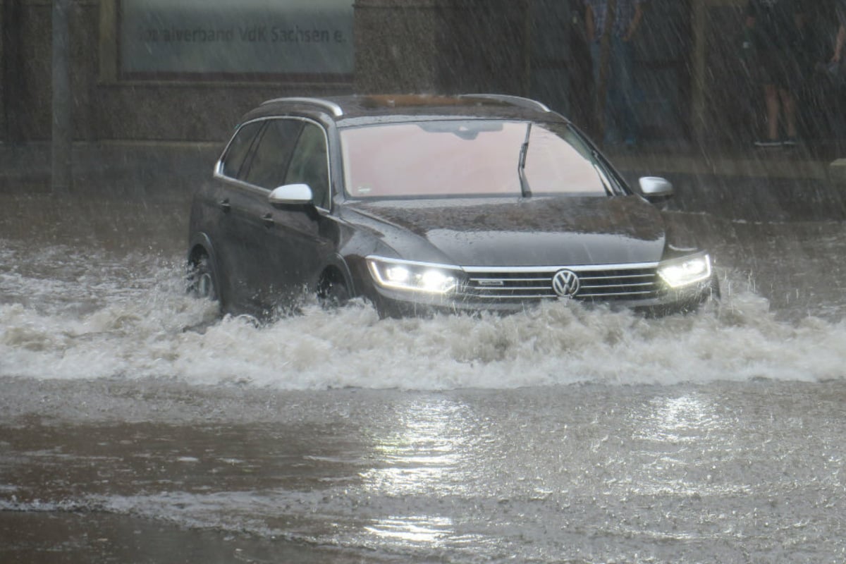 Heftige Unwetter über Sachsen sorgen erneut für ...