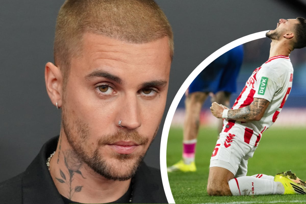 Wildes Crossover mit Justin Bieber: Bundesliga-Profi trifft 