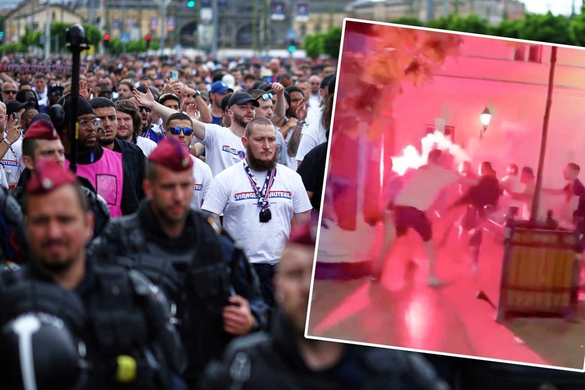 CL-Finale live: Fans prügeln aufeinander ein! Schlägereien vor Endspiel in Budapest