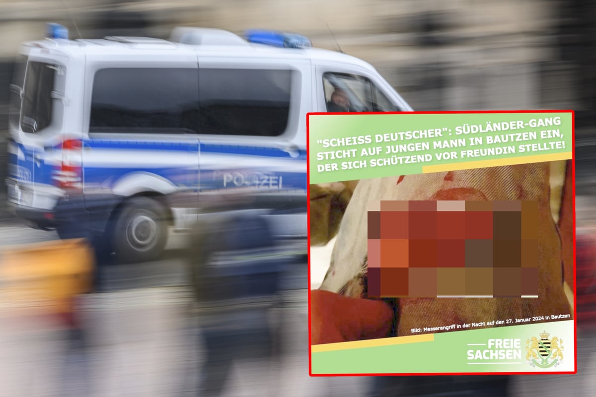 Ausländer-Attacke in Bautzen nur erfunden! Polizei ermittelt gegen 22-Jährigen
