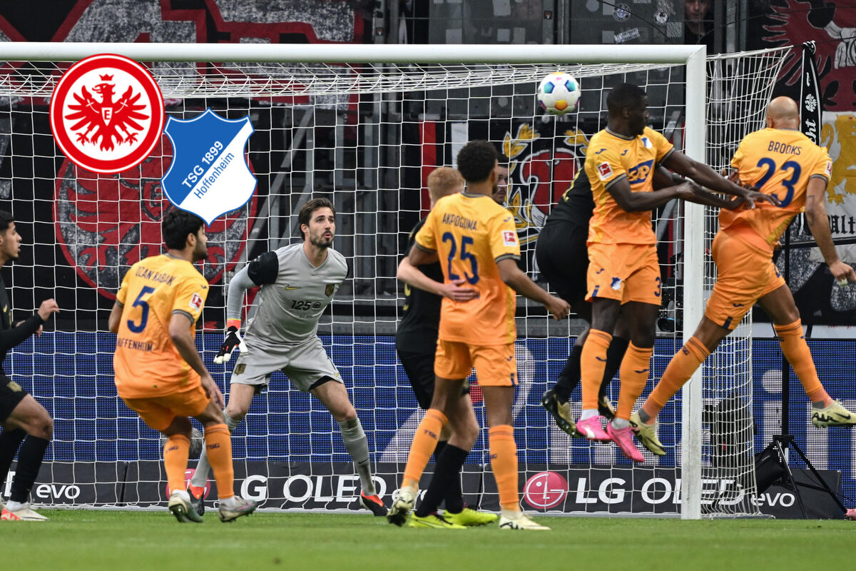 Wildes Spiel in Frankfurt: Brooks lässt Hoffenheim jubeln und fliegt vom Platz
