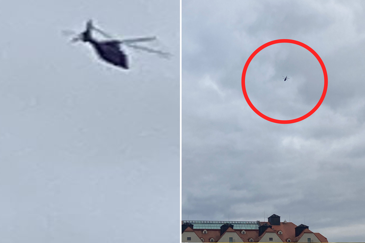hubschrauber kreist über chemnitz aktuell