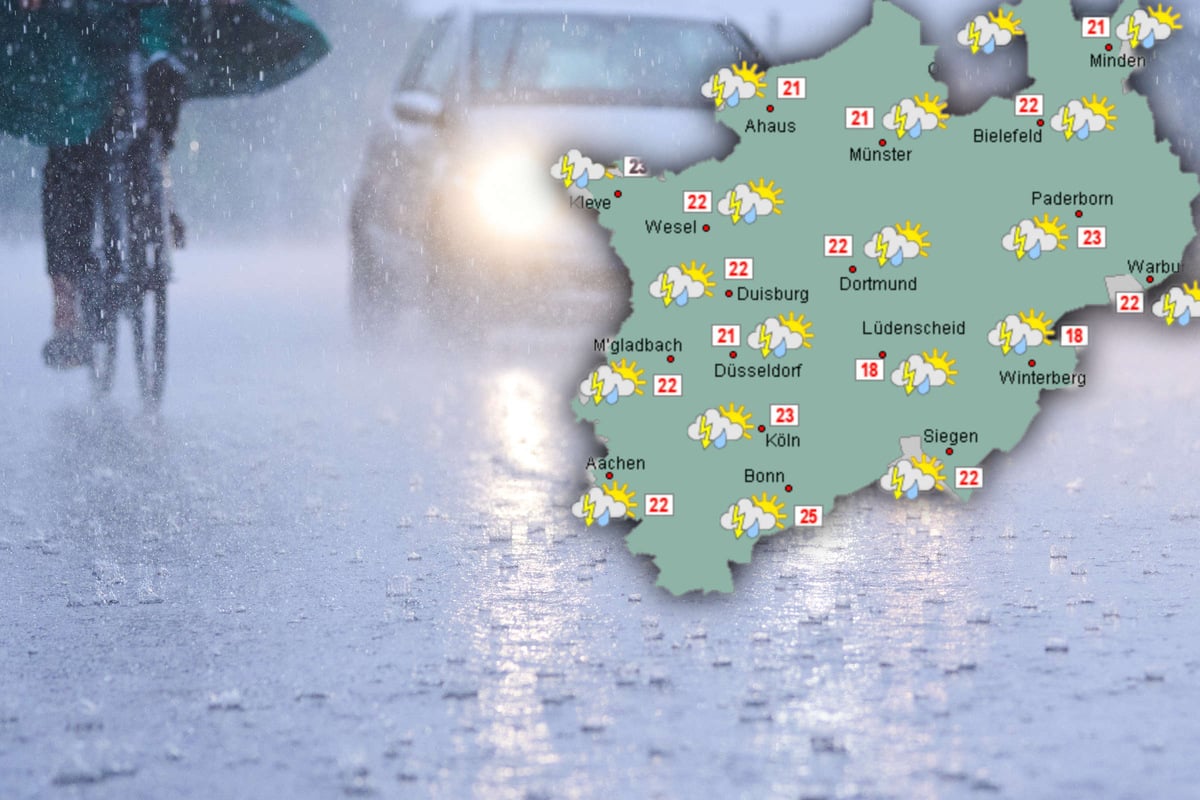 Unwetterwarnung Für NRW - Schwere Gewitter Erwartet!