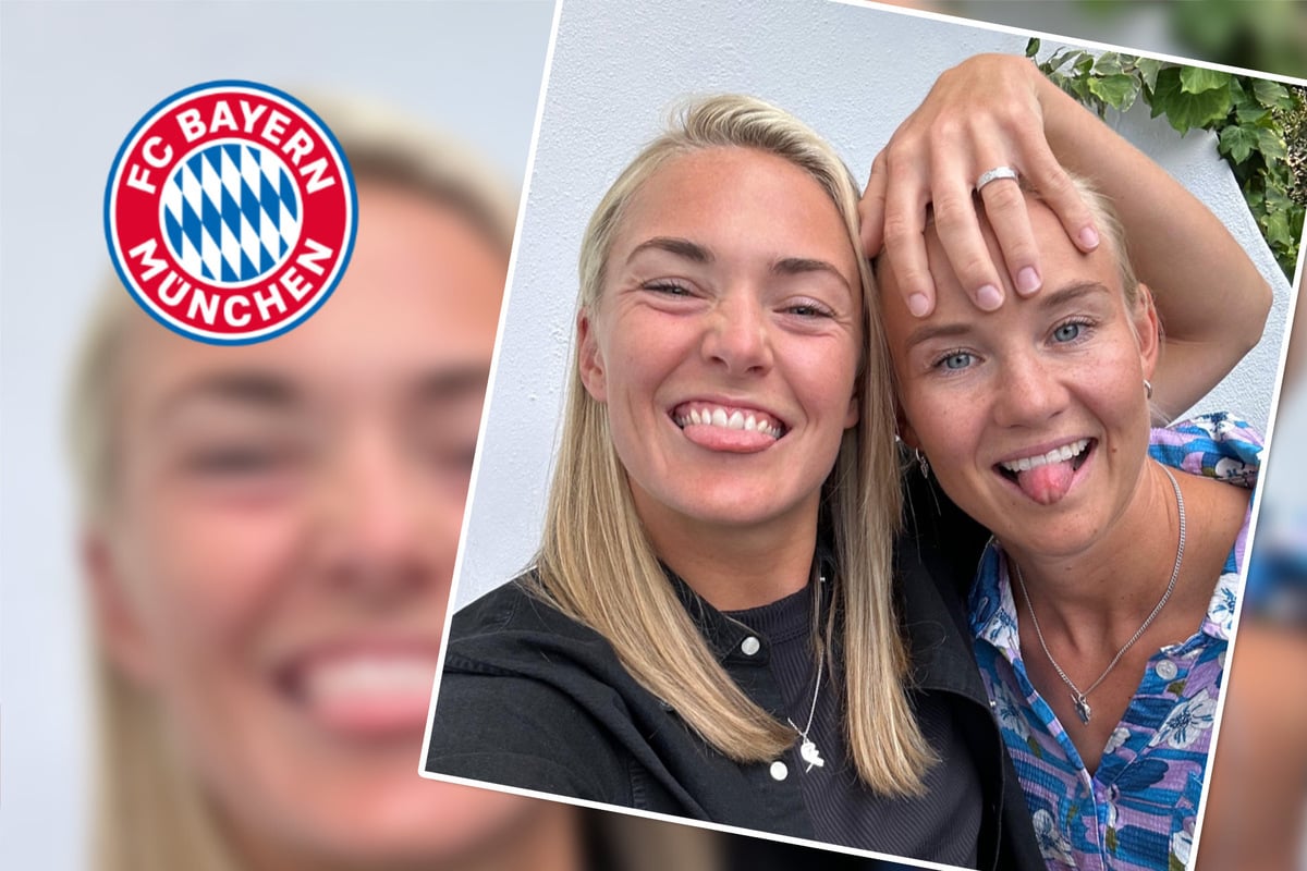 Fünf Jahre nach Kuss-Foto-"Eklat": FC-Bayern-Spielerinnen Harder und Eriksson verloben sich
