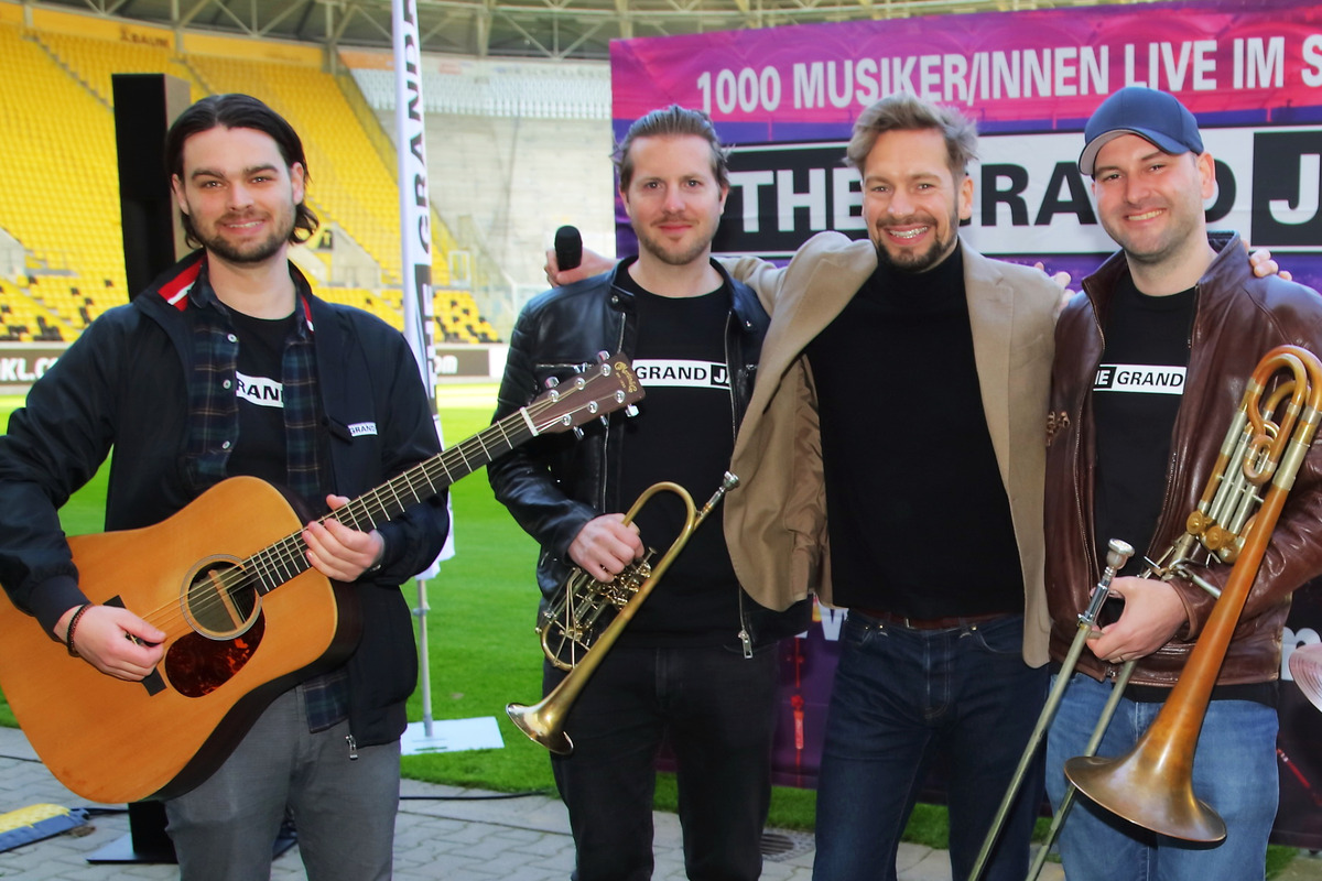 1000 Musiker! Riesen-Konzert im Dynamo-Stadion geplant