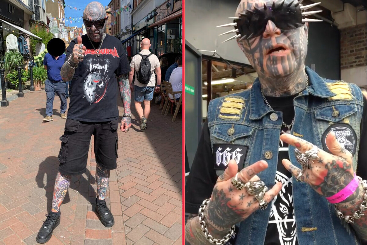 Britain's most-tattooed man' is so scary he gets kicked out of supermarkets  - Hull Live