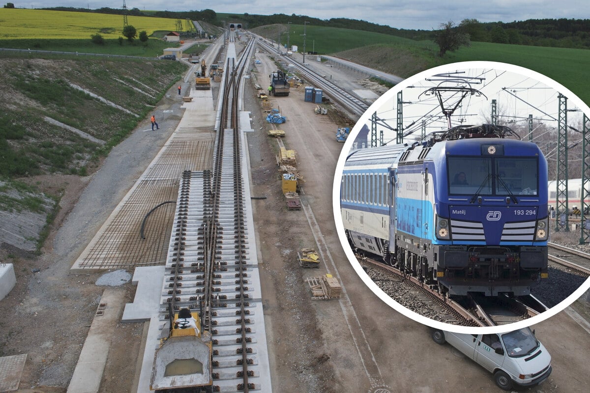 Nächste Hürde genommen: Bahnstrecke zwischen Dresden und Prag nimmt Form an