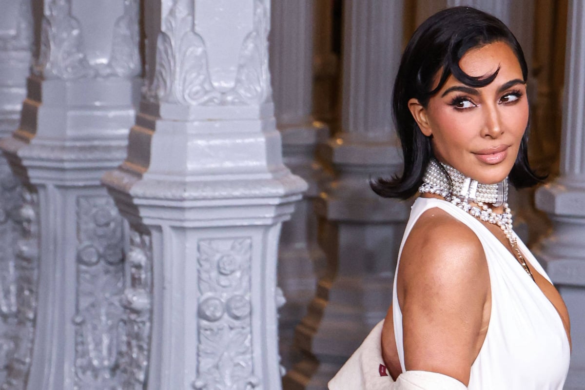 Kim Kardashian under fire for wearing rosary in latest SKIMs campaign