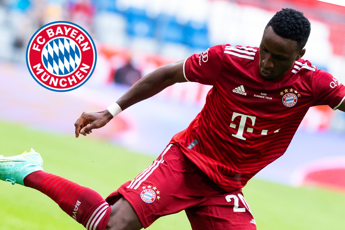 Bouna Sarr vom FC Bayern München nach KnieOP zurück im Lauftraining