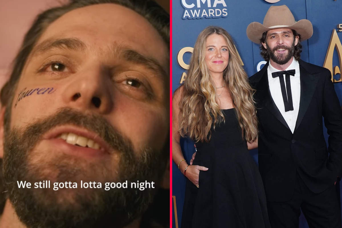 Country singer Thomas Rhett reveals wild new tattoo tribute to his wife