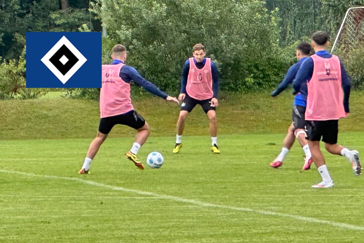 HSV im Trainingslager: Ballarbeit und Überzahlspiel in der ersten Einheit