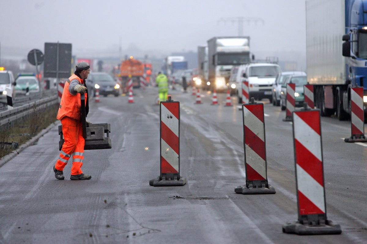 Baustellen Chemnitz: Sperrungen Auf A4 Und A72 - Das Sind Die Neuen ...