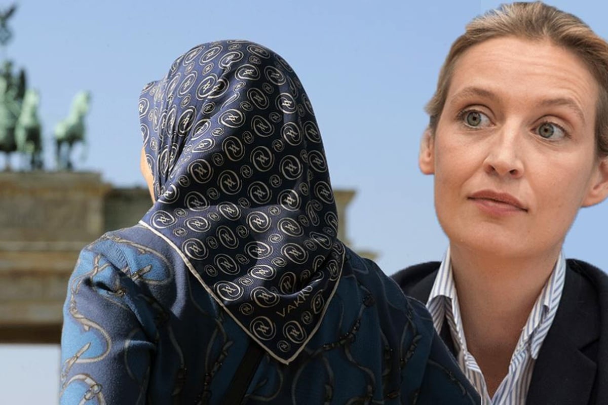 AfD-Spitzenkandidatin Alice Weidel fordert Kopftuchverbot ...