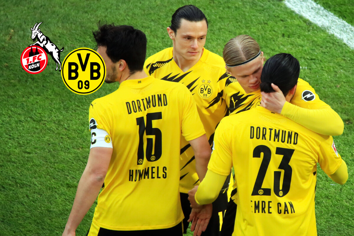 Erling Haaland rettet arroganten BVB! Dortmund holt Last-Minute-Remis beim 1. FC Köln