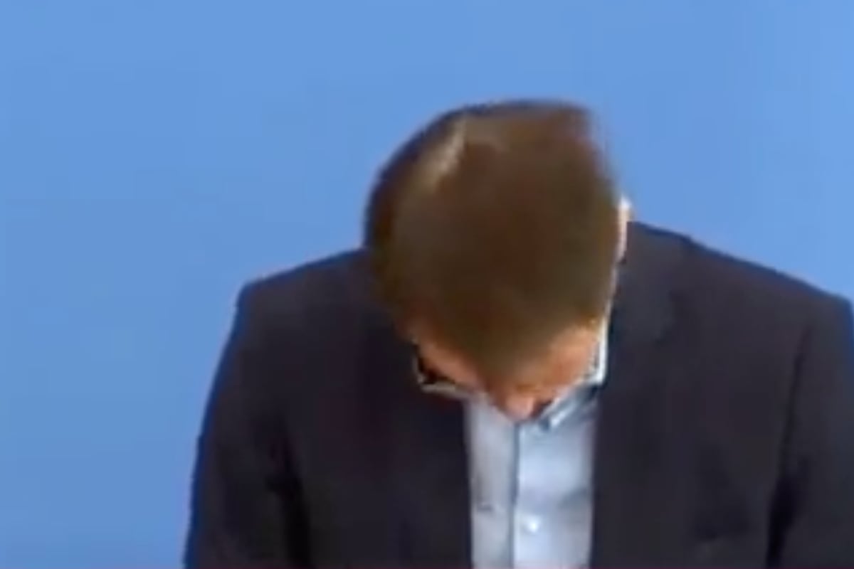 Karl Lauterbach fell asleep at press conference?  That’s behind the video