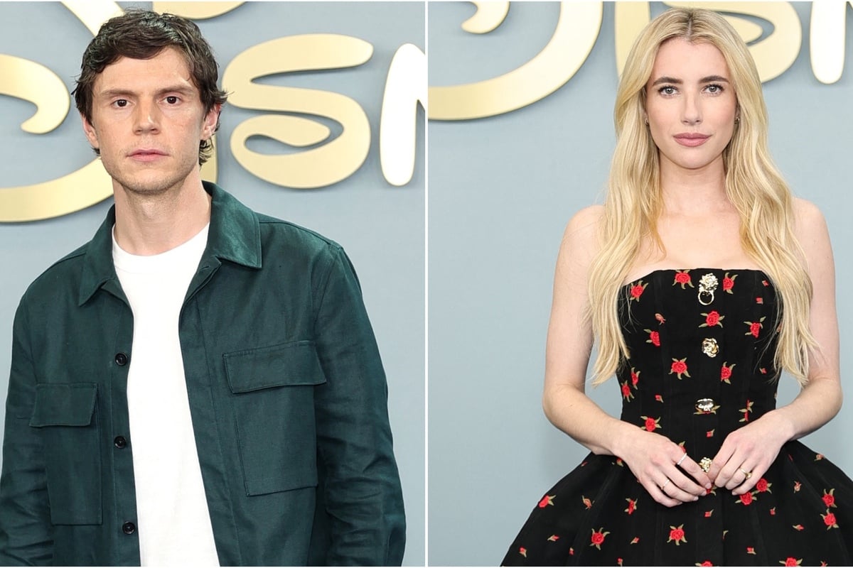 Emma Roberts has awkward reunion with ex and AHS co-star Evan Peters