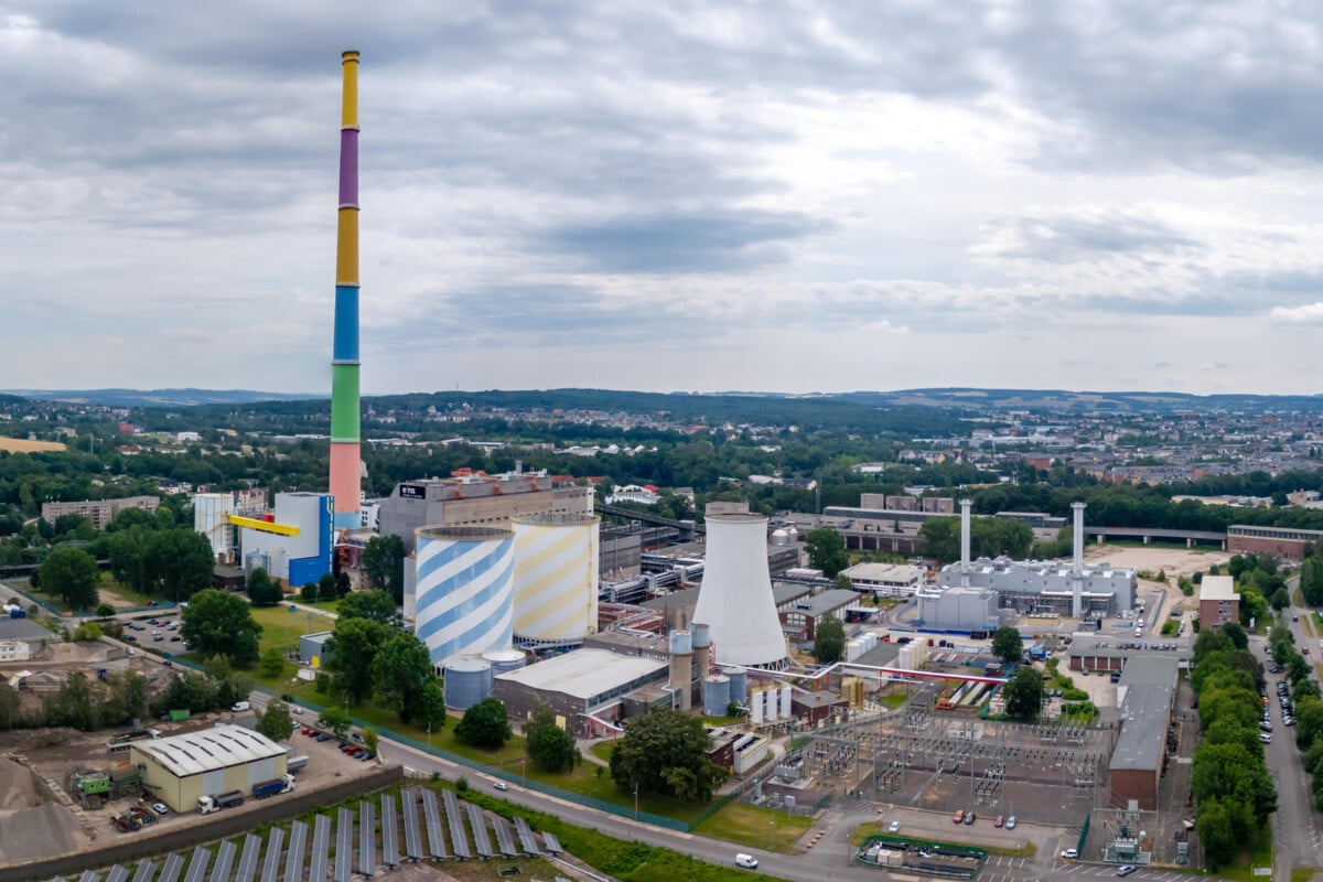 Eine Klärschlammanlage für ganz Westsachsen in Chemnitz