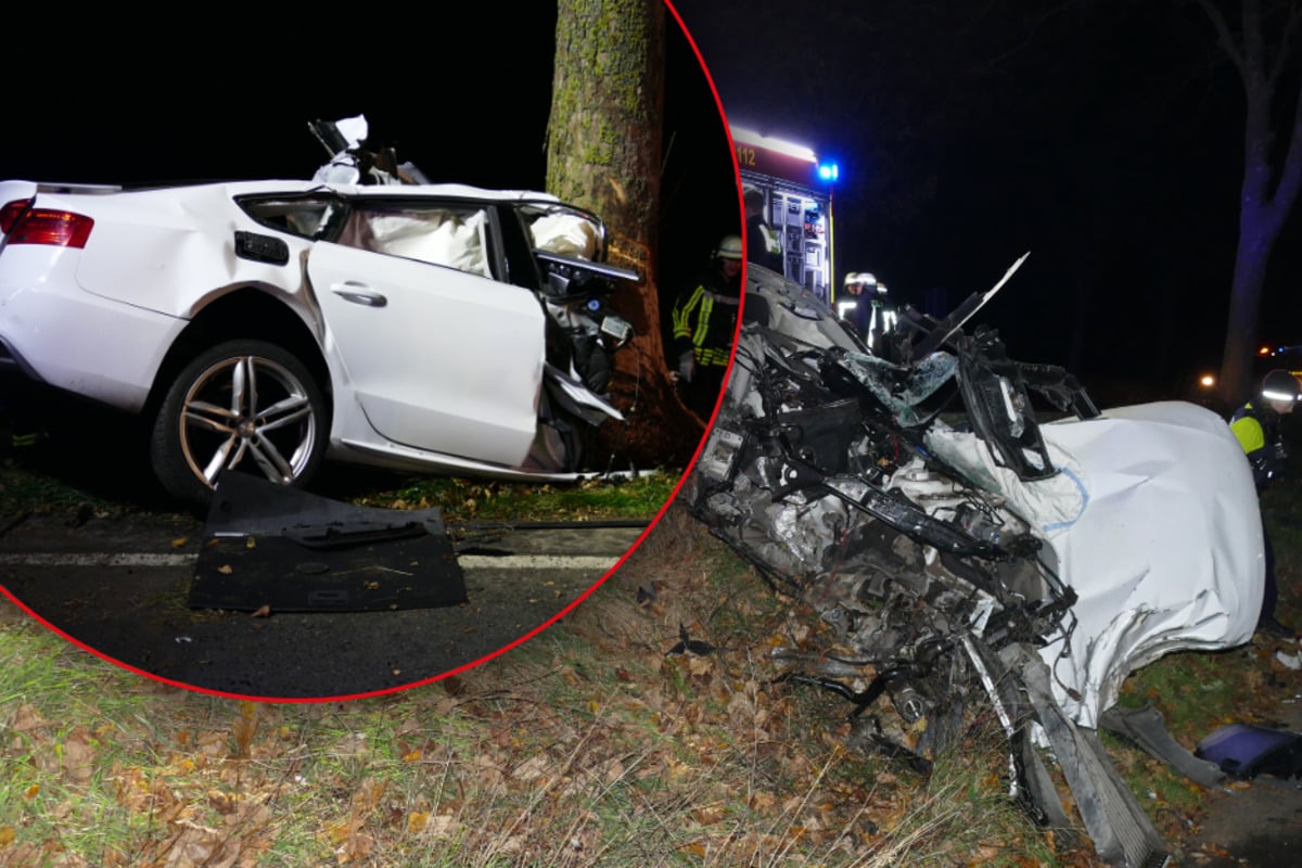 massive-zerst-rung-nach-schwerem-crash-autofahrer-rast-gegen-baum-schwer-verletzt